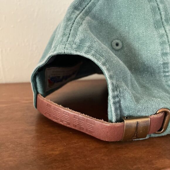 Shroom Mushrooms Hat ADAMS Green Cap Women's 90s Style Distressed Patches - Picture 5 of 11